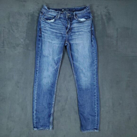 BKE Other - BKE Alec Skinny Jeans Mens 30x29 Blue Denim Stretch Distressed Faded Modern Fit